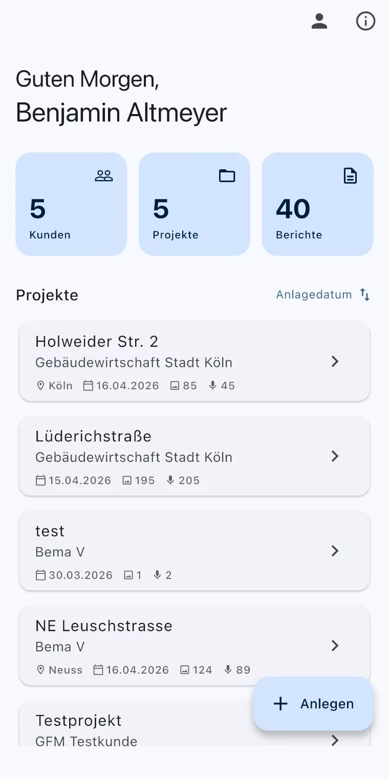 Projekte & Berichte im Überblick